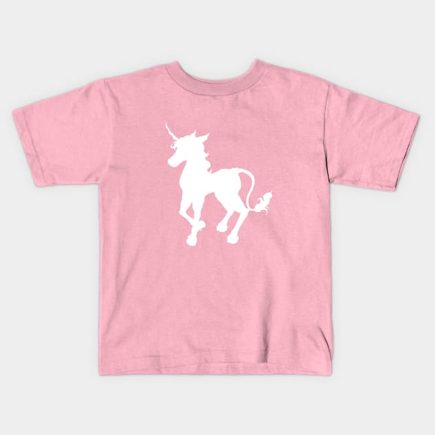 Unicorn Kids T-Shirt by Thedustyphoenix